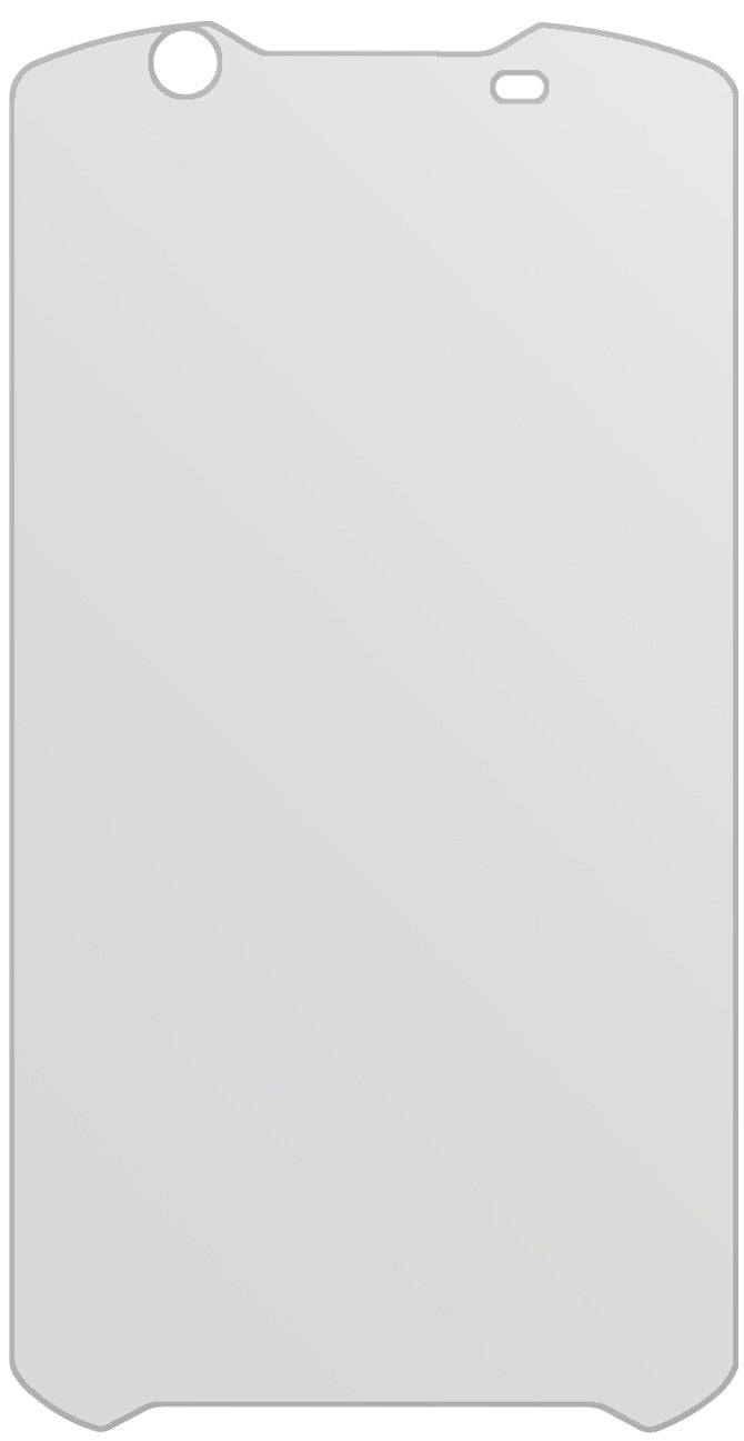 dipos Displayschutz für Zebra TC56, mattierte Oberfläche, geringe Dicke und perfekte Passform