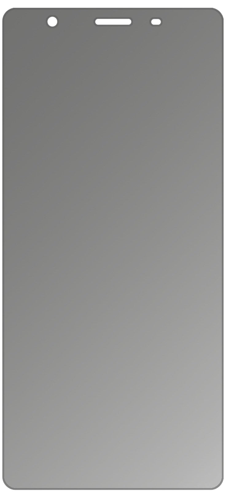 Blickschutzfolie für Mobistel Cynus F10 matt Schutzfolie Privacy