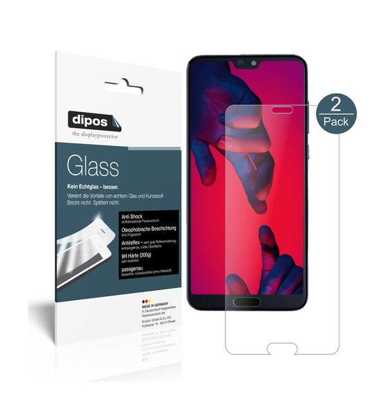 2x Screen Protector for Huawei P20 Pro matte Flexible Glass 9H dipos