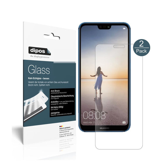 dipos 2x 9H Matte Screen Protector for Huawei P20 Lite