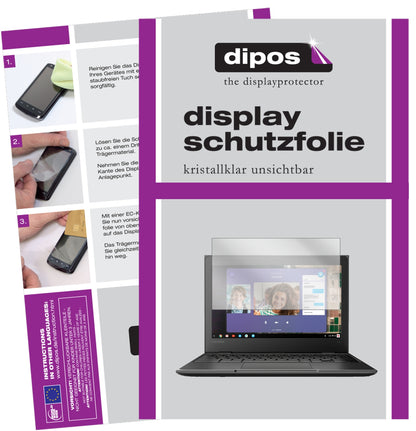 2x Schutzfolie klar für Lenovo 100e Chromebook Display-Schutzfolie