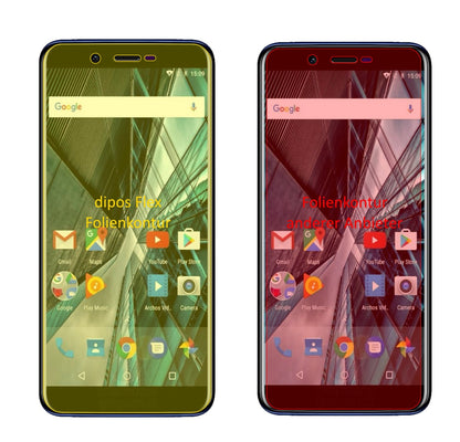 3x 3D Full Cover Schutzfolie für Archos Core 57S