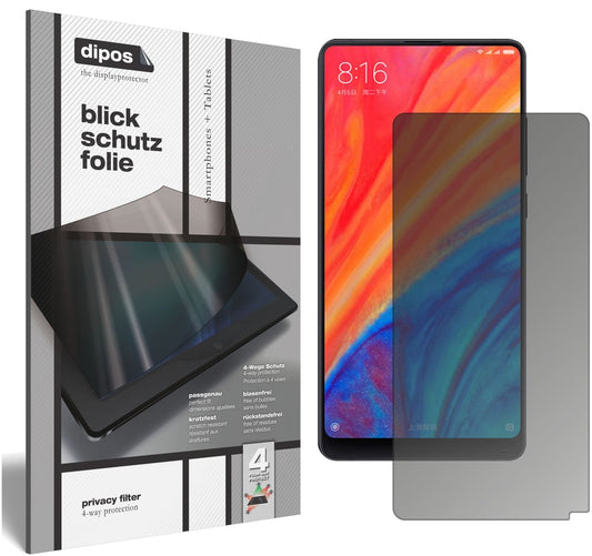 dipos Privacy Screen Protector for Xiaomi Mi Mix 2S