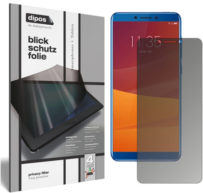 Blickschutzfolie für Lenovo K5 Play matt Schutzfolie Privacy