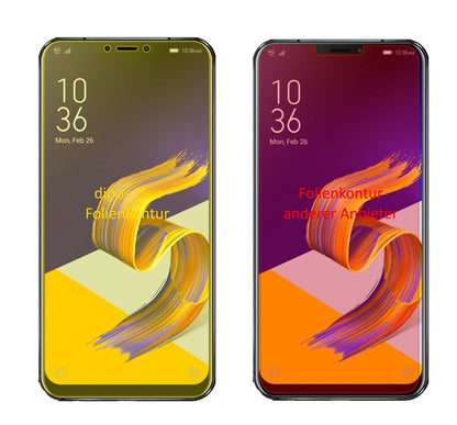 dipos FLEX 3x Clear Screen Protector for Asus Zenfone 5 ZE620KL