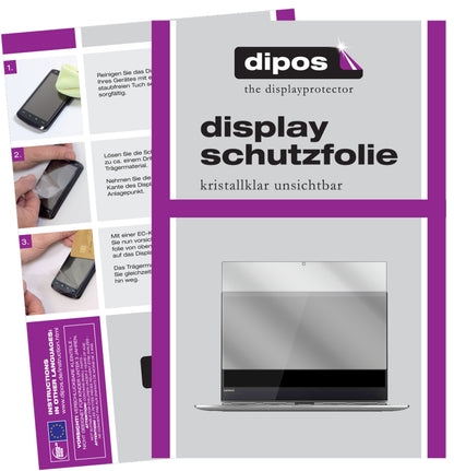 2x Schutzfolie klar für Lenovo Yoga 920 Display-Schutzfolie