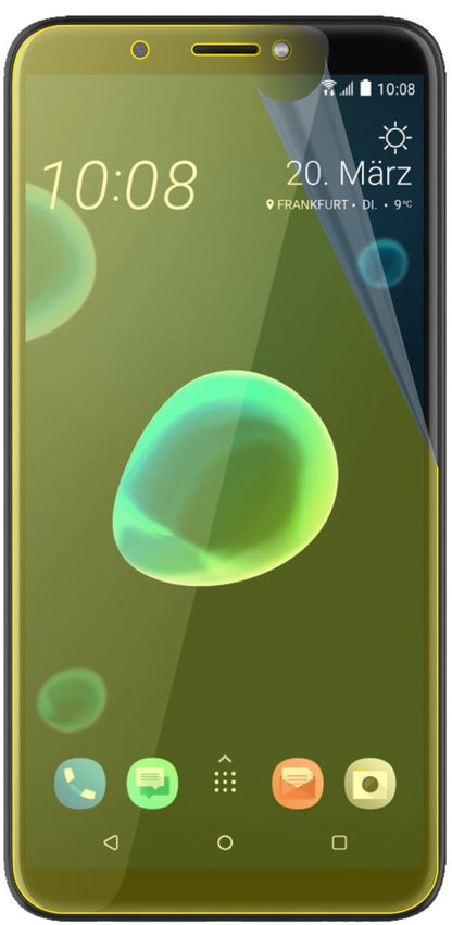 3x Screen Protector for HTC Desire 12 Plus Protective Film covers 100% Flex