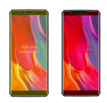 3x Screen Protector for Oukitel K8 Protective Film covers 100% dipos Flex