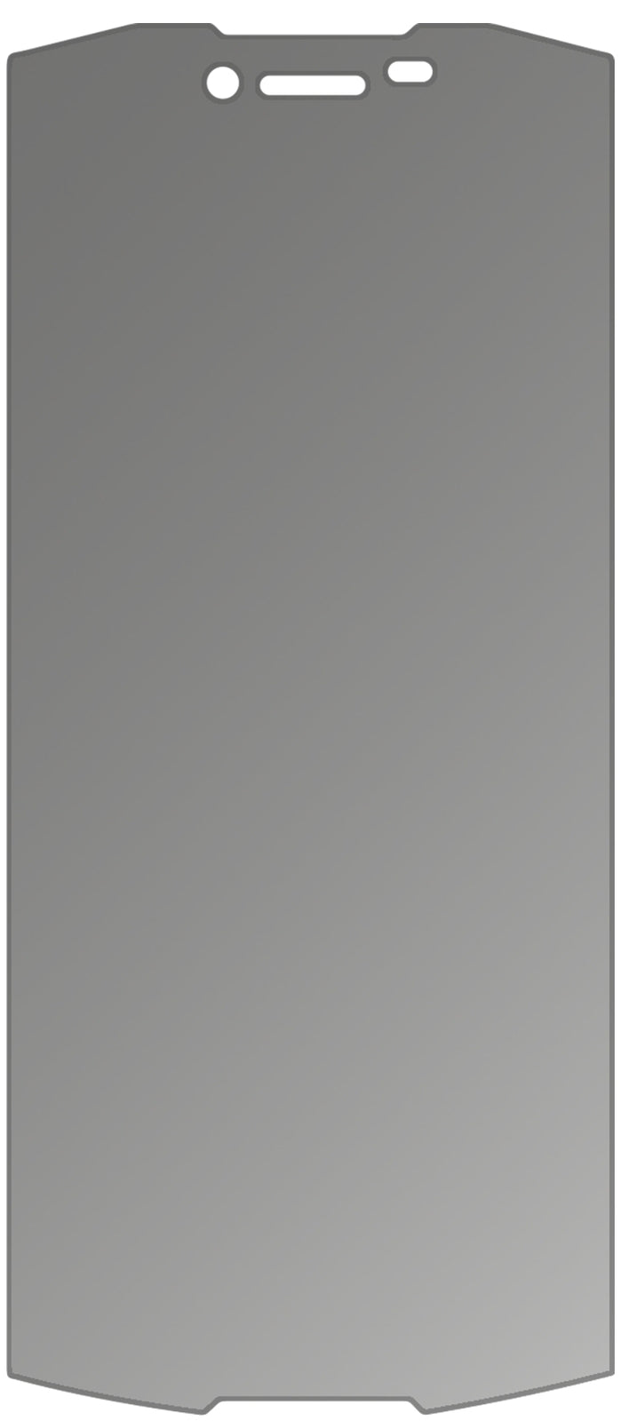Blickschutzfolie für Doogee S55 matt Schutzfolie Privacy