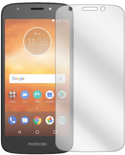 MotorolaMoto E5 Play MSM8917 mit aufgebrachter dipos Displayschutzfolie, glasklare Darstellung ohne Einschränkungen
