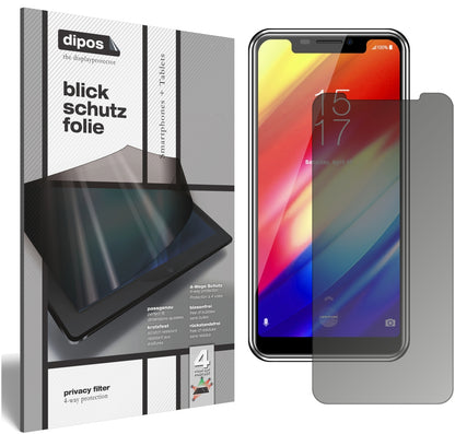 Blickschutzfolie für HomTom H10 matt Schutzfolie Privacy