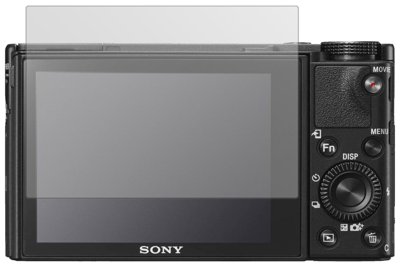 6x Schutzfolie matt für Sony DSC-RX100 V Display-Schutzfolie
