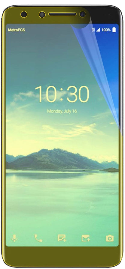 3x Screen Protector for Alcatel 7 Protective Film covers 100% dipos Flex