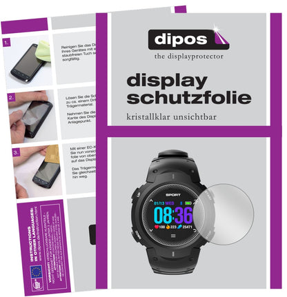 6x Screen Protector for No.1 F13 Smartwatch Protection Crystal Clear dipos