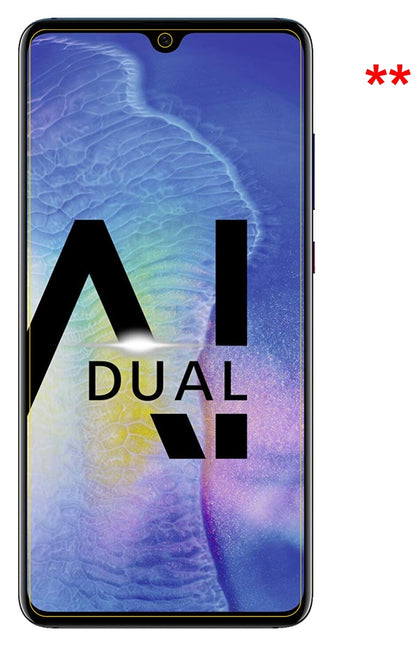 Dünne und klare Folie passend zugeschnitten für Huawei Mate 20