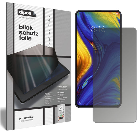 Screen Protector for Xiaomi Mi Mix 3 Privacy Filter 4-Way Protection dipos