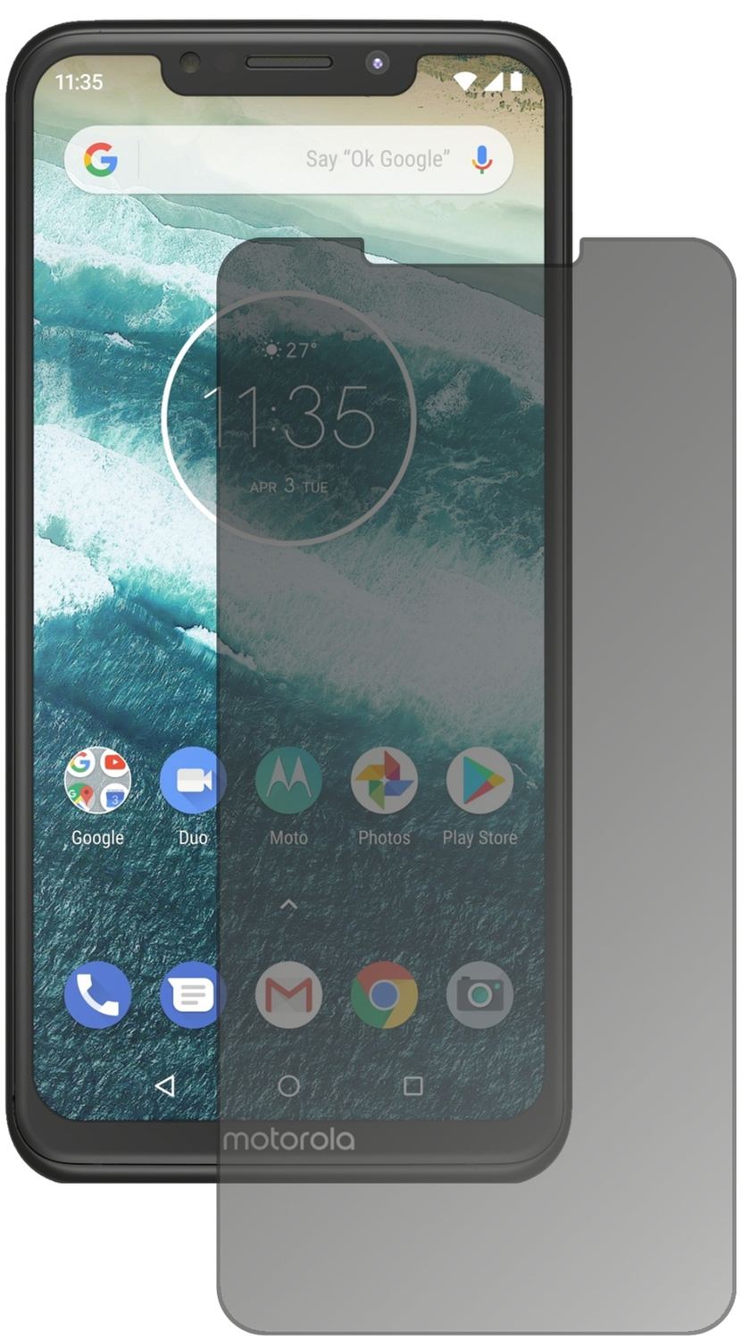 Screen Protector for Motorola One Power Privacy Filter 4-Way Protection dipos