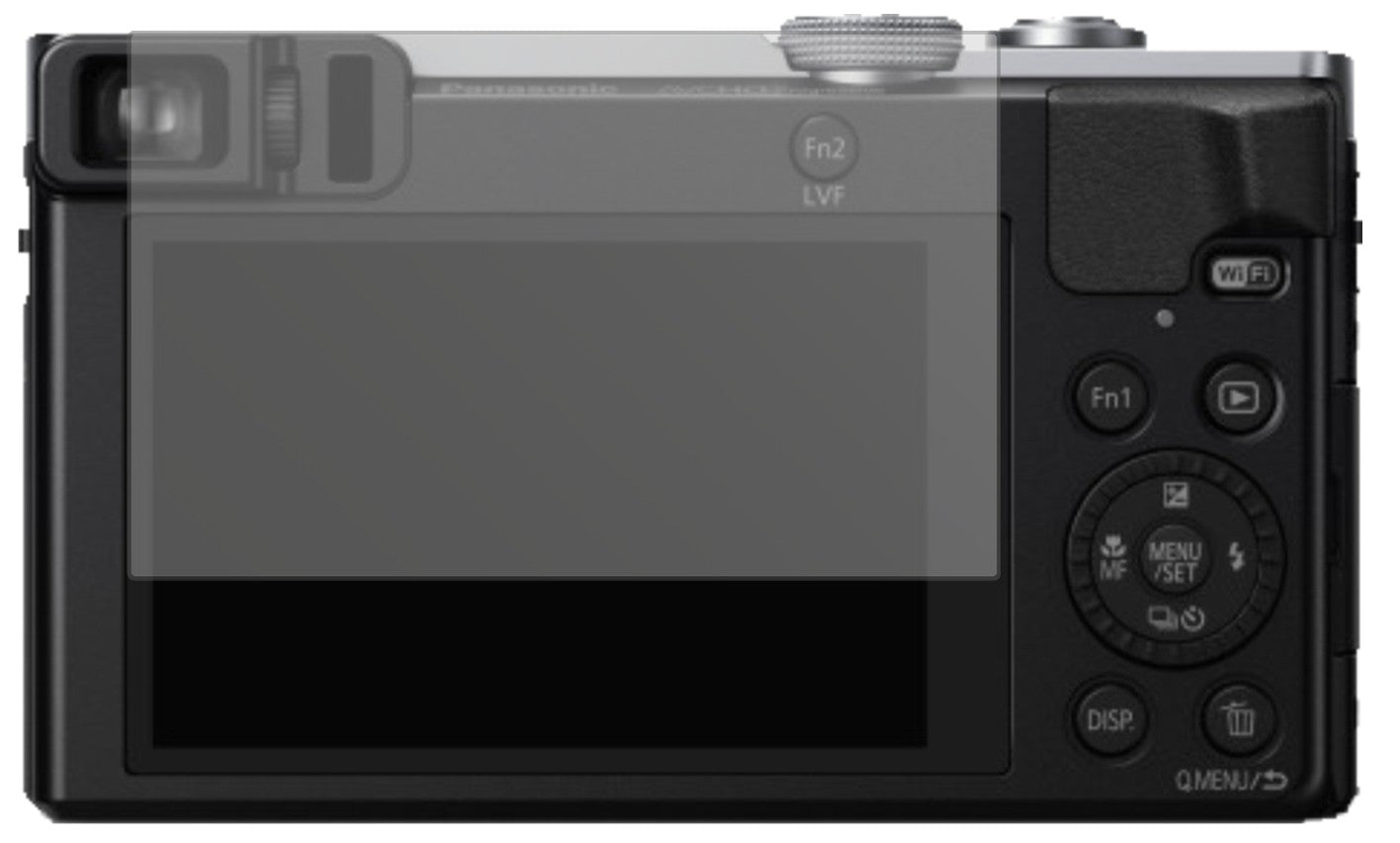 6x Schutzfolie matt für Panasonic DMC-TZ71EG-S Lumix Display-Schutzfolie