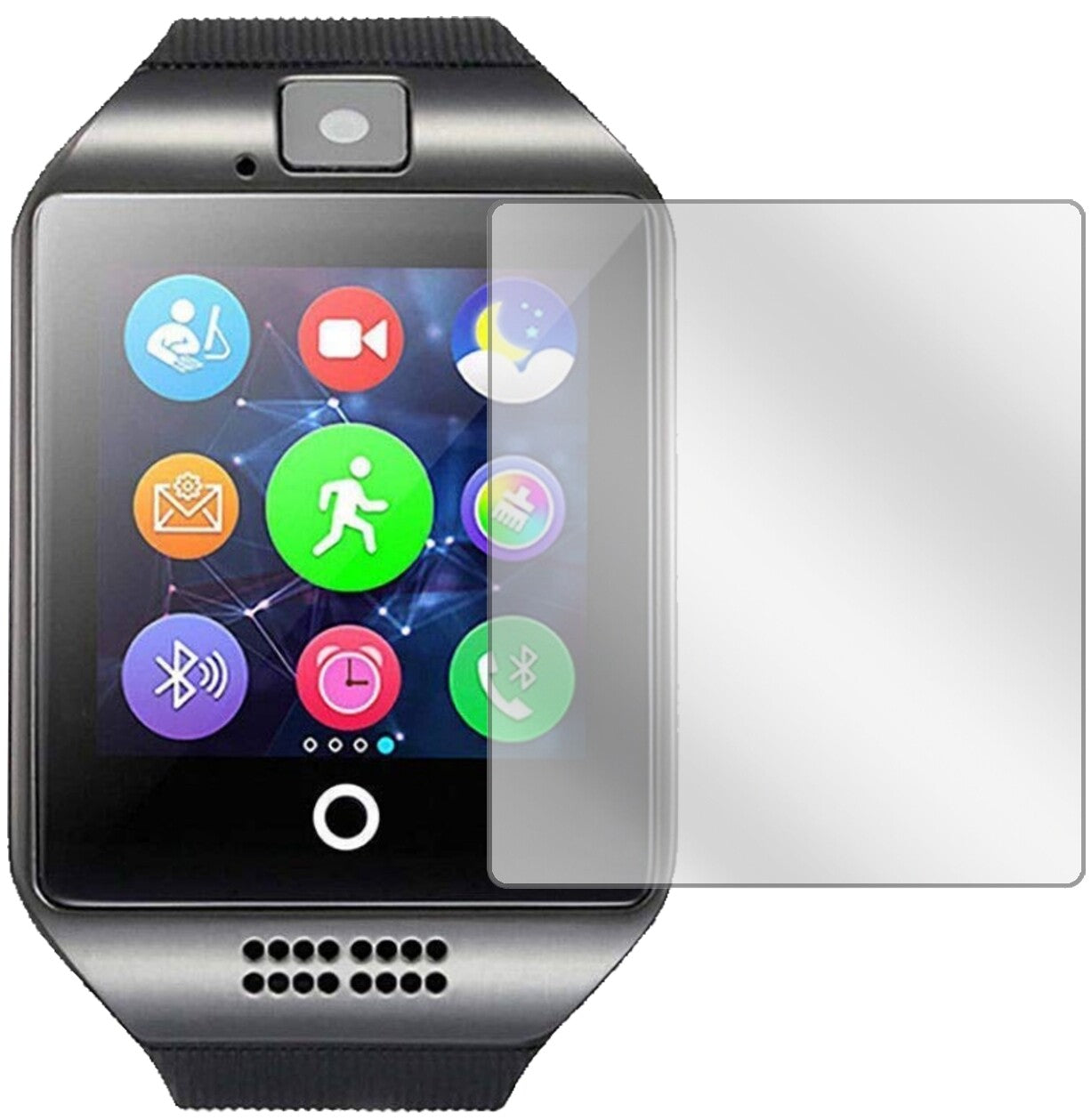 6x Schutzfolie klar für InterActive SmartWatch Q18 Display-Schutzfolie