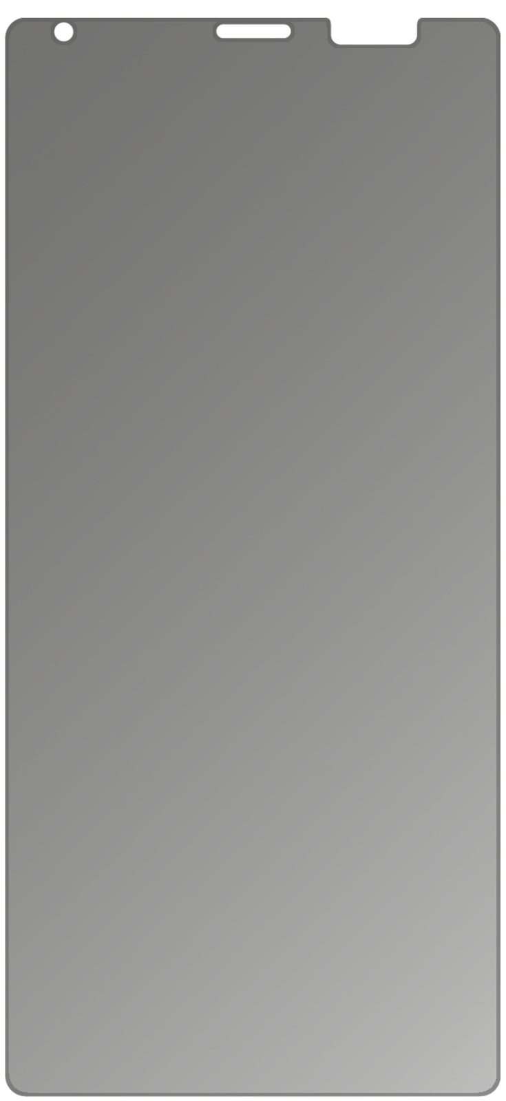 Blickschutzfolie für Highscreen Power Five Max 2 matt Schutzfolie Privacy