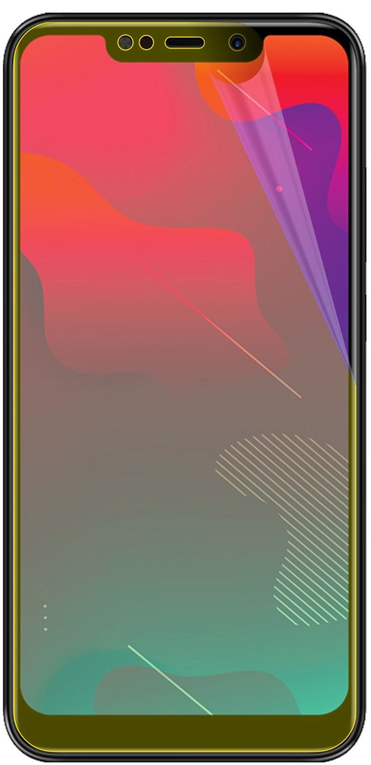 3x Full Cover Screen Protector for Panasonic Eluga Z1 Pro – Covers Curved Edges | dipos