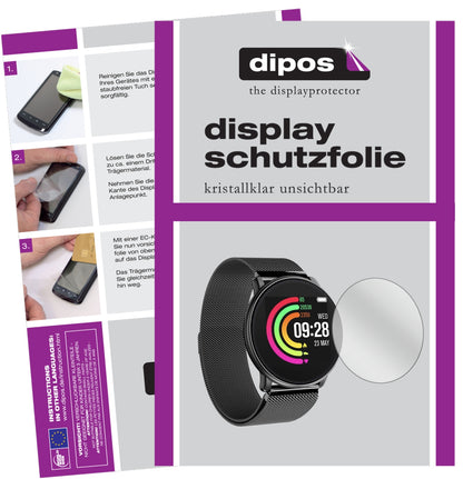 6x Schutzfolie klar für Umidigi Uwatch Display-Schutzfolie