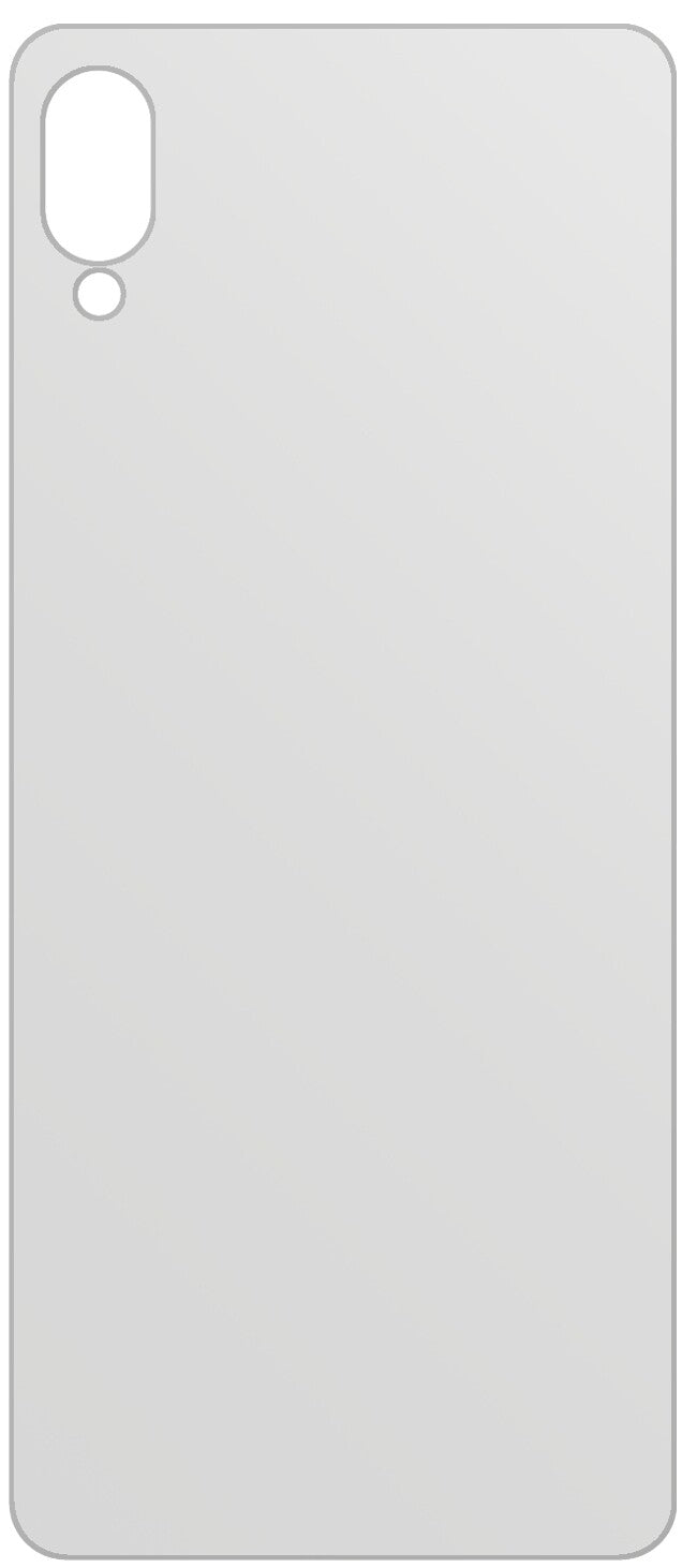 dipos Displayschutz für Vivo Y93s Rückseite, mattierte Oberfläche, geringe Dicke und perfekte Passform