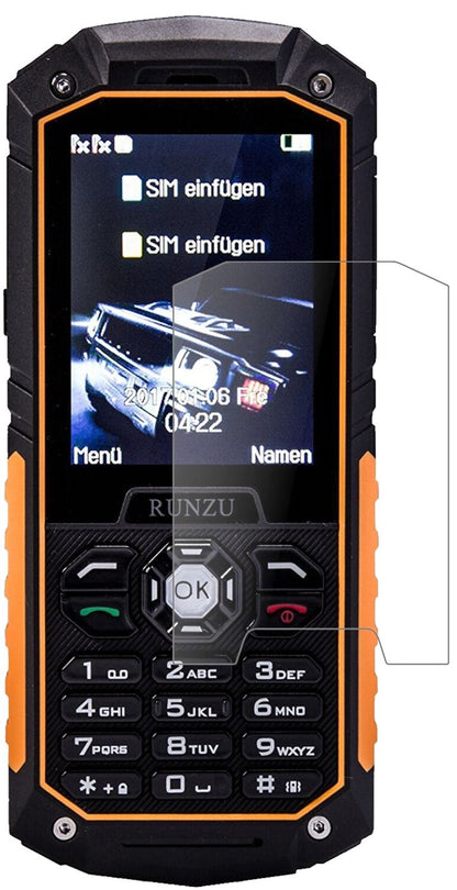2x Screen Protector for Runzu M8 matte Flexible Glass 9H dipos