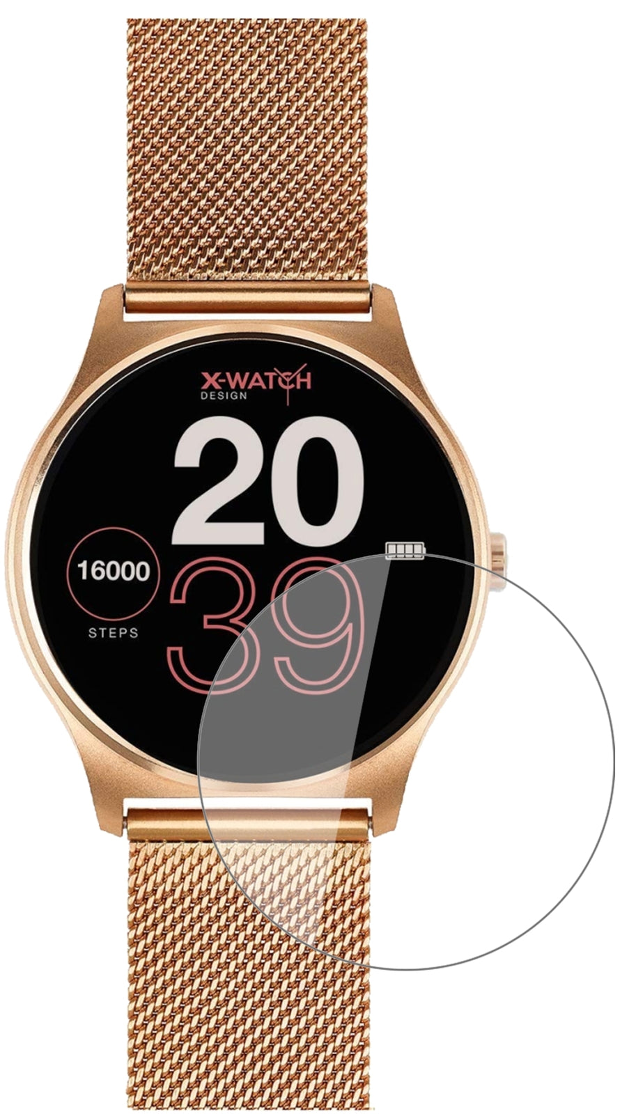 2x 9H Schutzfolie für Joli XW Pro Smartwatch Panzerfolie