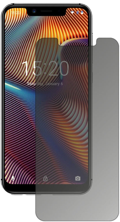 Screen Protector for Umidigi A3 Pro (2018) Privacy Filter 4-Way Protection dipos