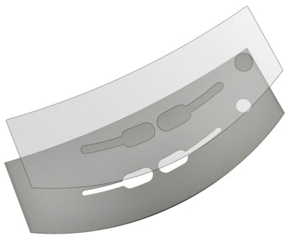 JuraJ7 Tropfblech mit aufgebrachter dipos Displayschutzfolie, die lästige Fingerabdrücke minimiert