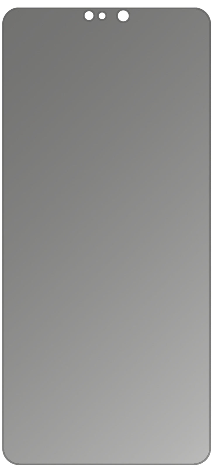 Blickschutzfolie für Asus ZenFone Max Pro (M2) matt Schutzfolie Privacy