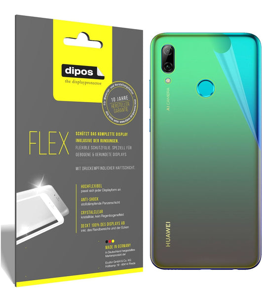 3x Screen Protector for Huawei P Smart (2019) back Protective Film covers 100%