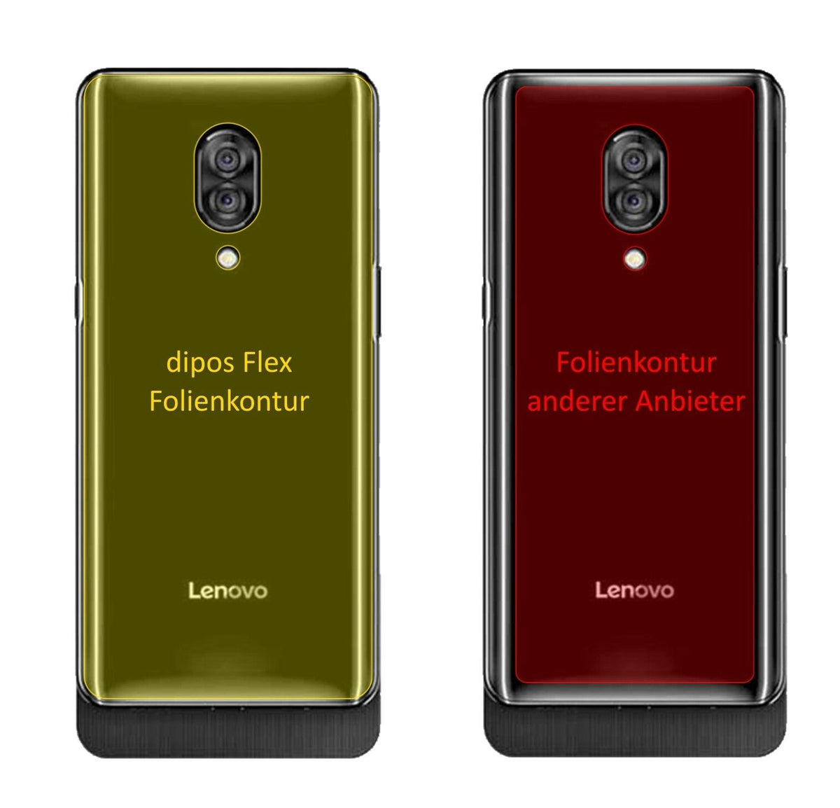 3x Screen Protector for Lenovo Z5 Pro GT back Protective Film covers 100% Flex