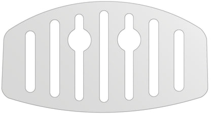 dipos Displayschutz für Krups EA 8160 Tropfblech, mattierte Oberfläche, geringe Dicke und perfekte Passform