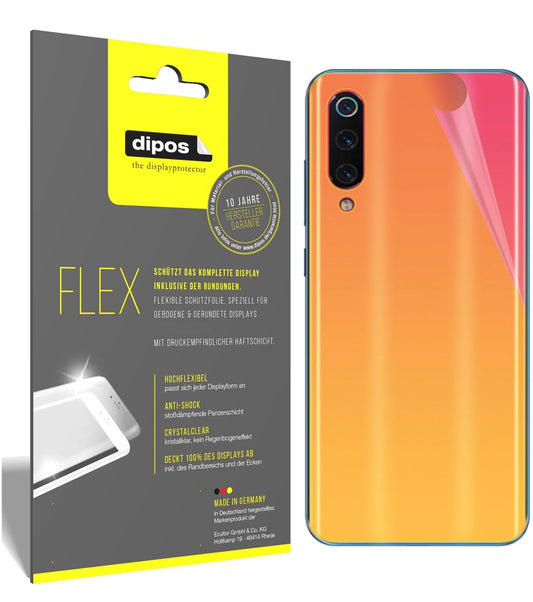 3x Screen Protector for Xiaomi Mi 9 SE back Protective Film covers 100% Flex