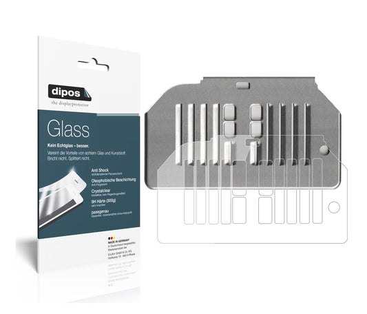 2x Screen Protector for Siemens EQ.6 300 TE613501DE Cup tray cover Glass