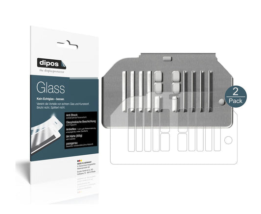 2x Screen Protector for Siemens EQ.6 TE613501DE Series 300 Cup tray cover matt