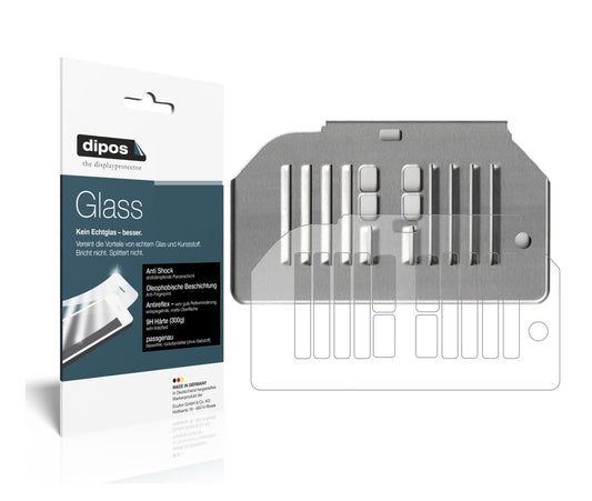 2x Screen Protector for Siemens EQ.6 Plus s700 TE657503DE Cup tray cover matt