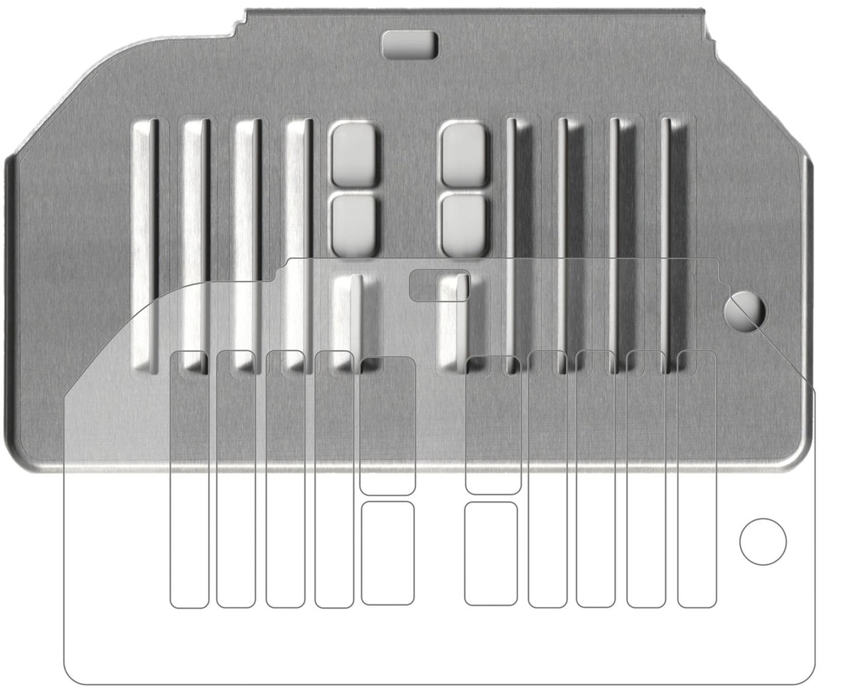 2x Screen Protector for Siemens EQ.6 Plus s700 TE657503DE Cup tray cover matt