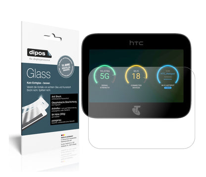 2x 9H Schutzfolie matt für HTC 5G Hub Panzerfolie