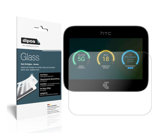 2x Screen Protector for HTC 5G Hub matte Flexible Glass 9H dipos
