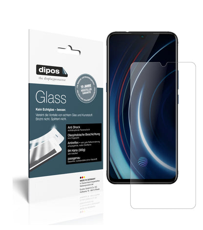 Matte Displayschutzfolie von dipos passend für Vivo IQOO, 9H kratzfest und blasenfrei montiert