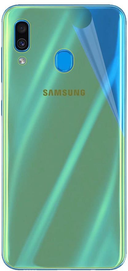 3x Screen Protector for Samsung Galaxy A30 back Protective Film covers 100%