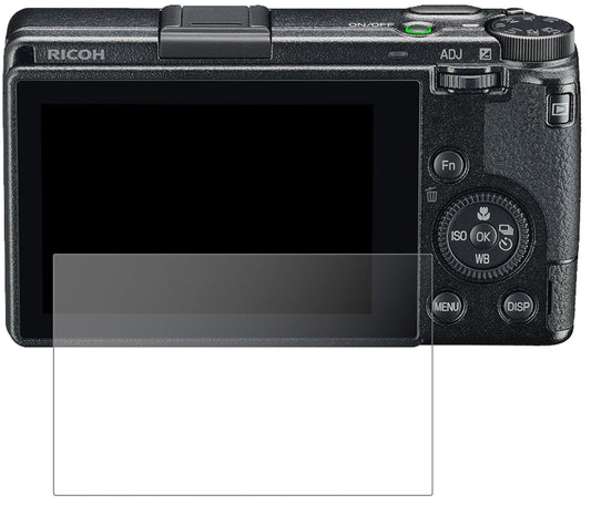 2x 9H Matte Screen Protector for Ricoh GR III – Anti-Glare, Shatterproof | dipos