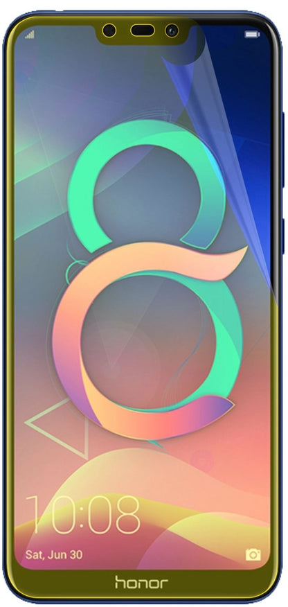 3x Screen Protector for Honor 8C Protective Film covers 100% dipos Flex