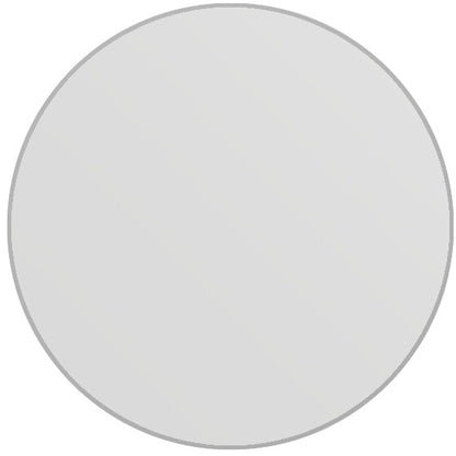 2x Schutzfolie matt für Uhr 42.5 mm Durchmesser Display-Schutzfolie