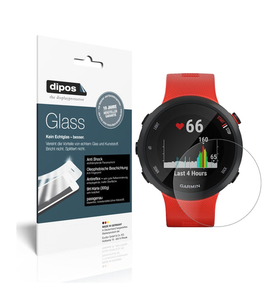 2x 9H Schutzfolie matt für Garmin Forerunner 45 Panzerfolie