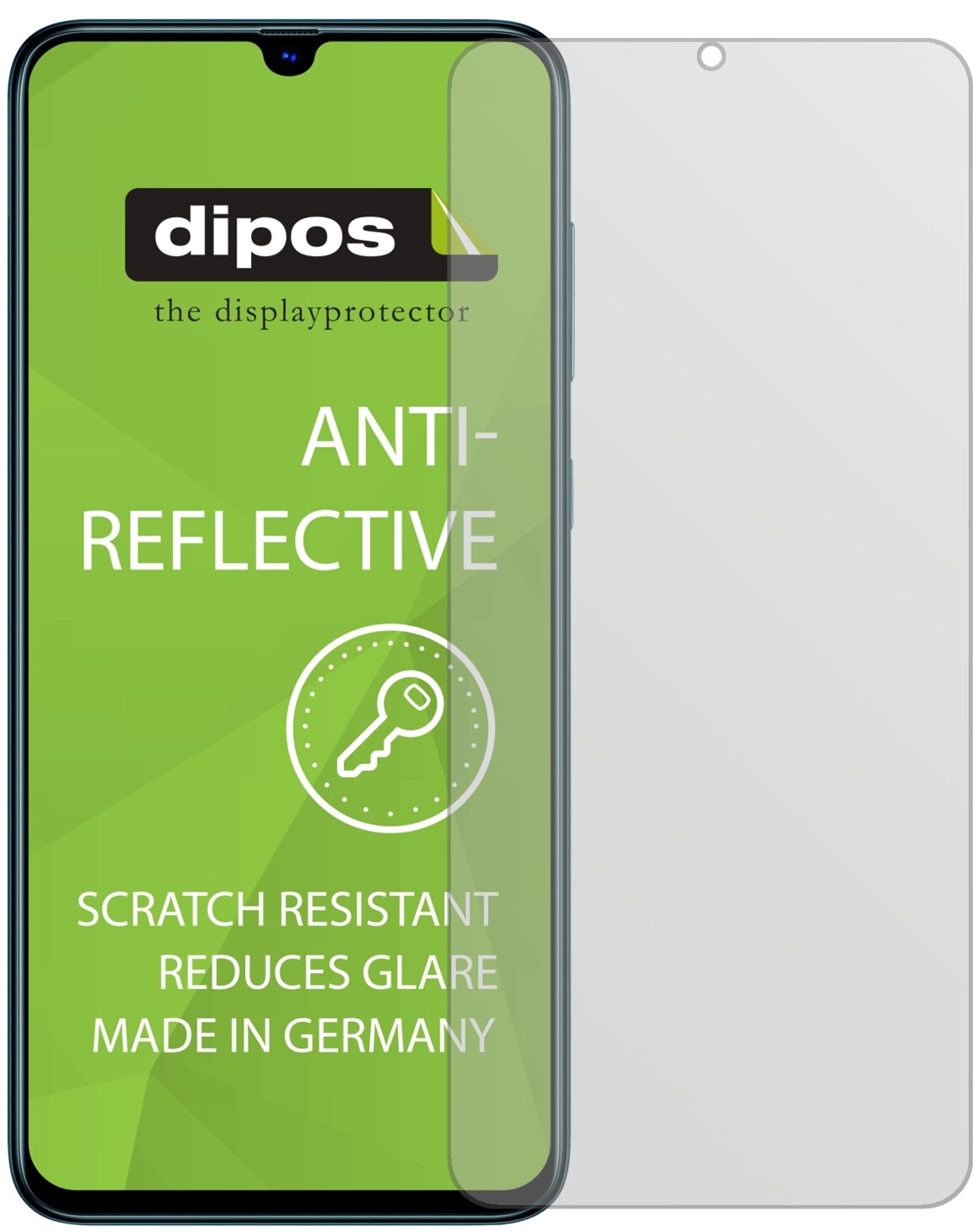 6x Schutzfolie matt für Samsung Galaxy A70 Display-Schutzfolie