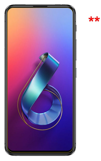 dipos Displayschutz für Asus Zenfone 6 (ZS630KL), mattierte Oberfläche, robuste Festigkeit und perfekte Passform